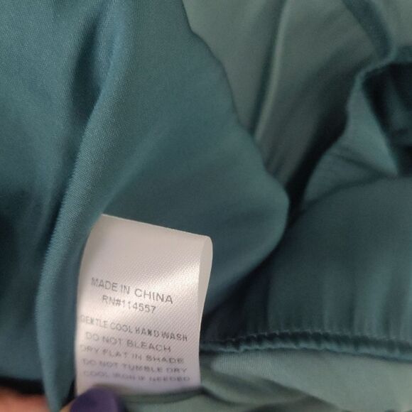 THML Elegant Teal Ruffle Blouse - Picture 7 of 7